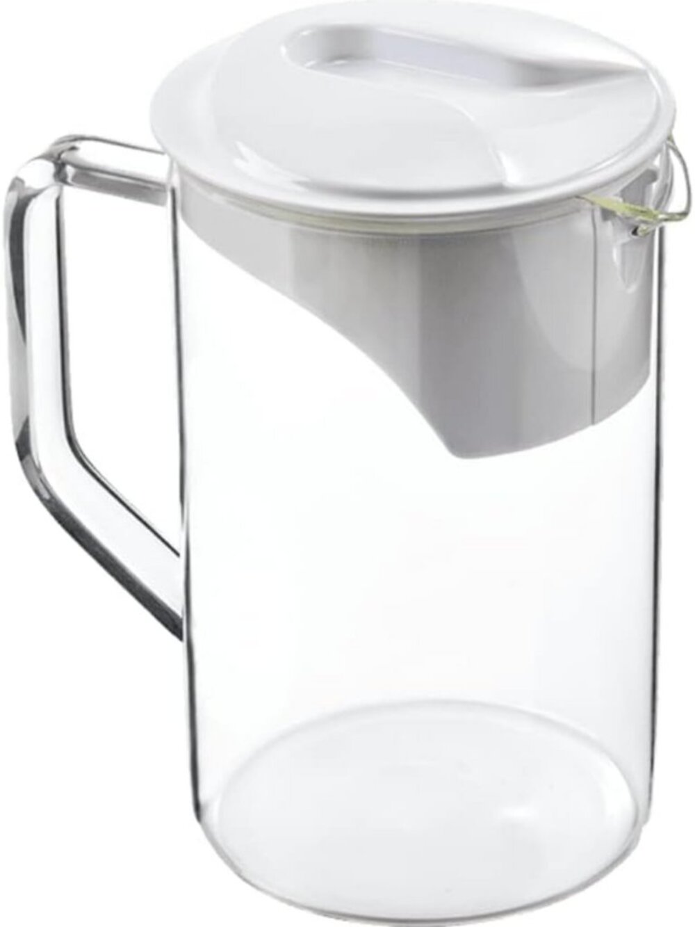 Double Capacity Glass Carafe for Water - Keep One in the Fridge, BPA-Free